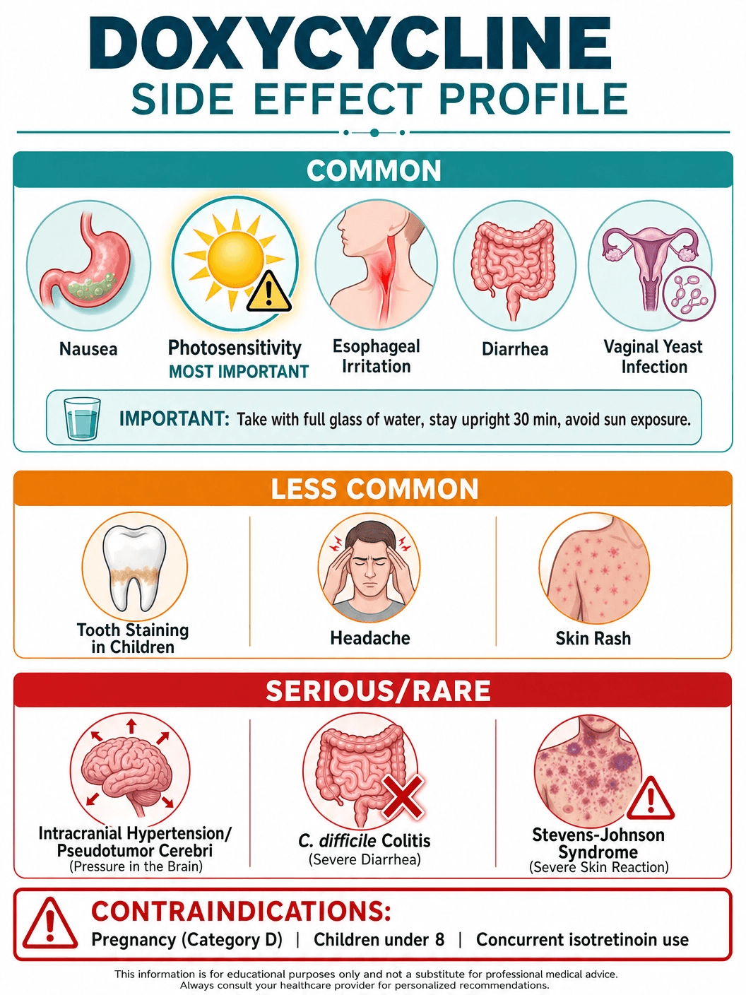 Doxycycline Side Effects