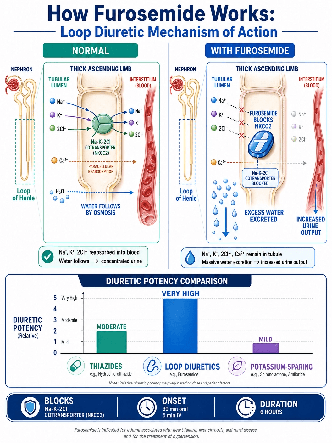 Lasix Mechanism of Action
