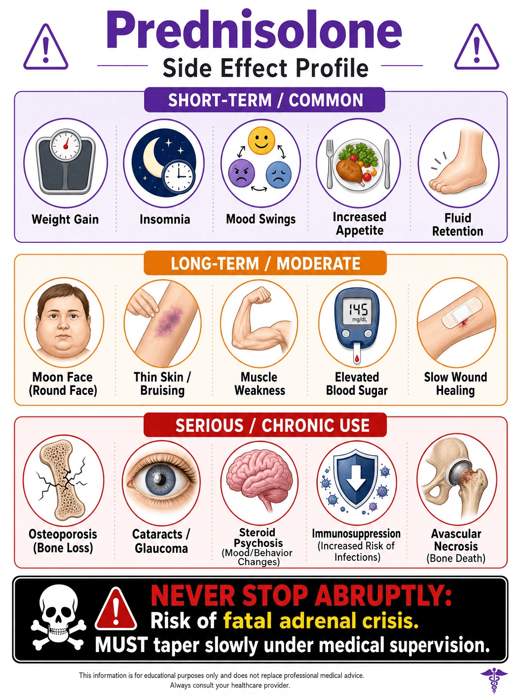 Prednisolone Side Effects
