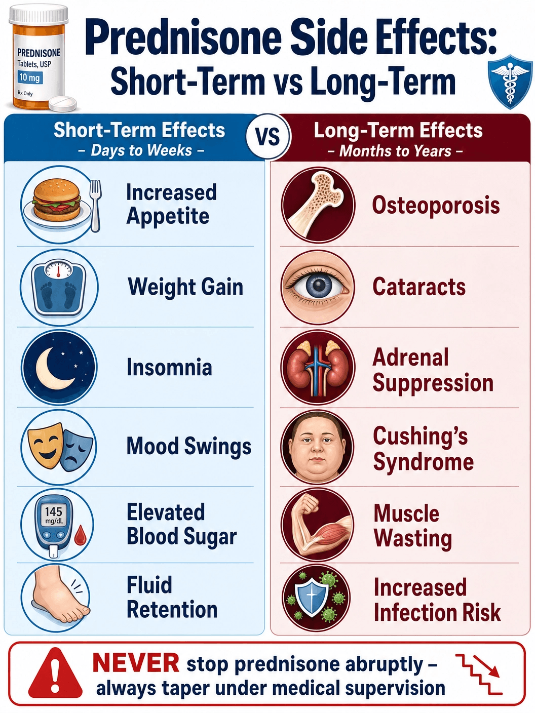 Prednisone Side Effect Profile
