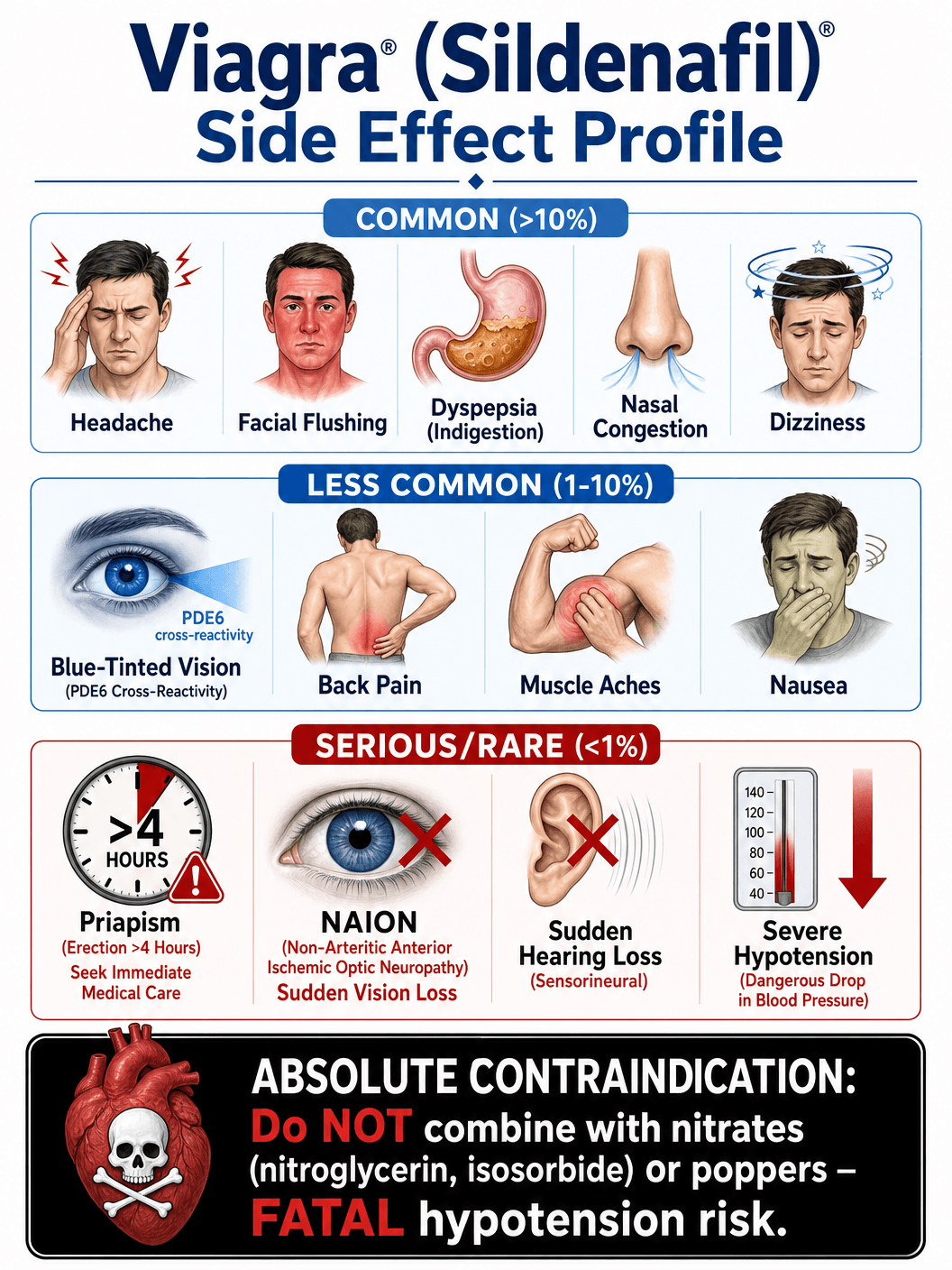 Viagra Side Effect Profile